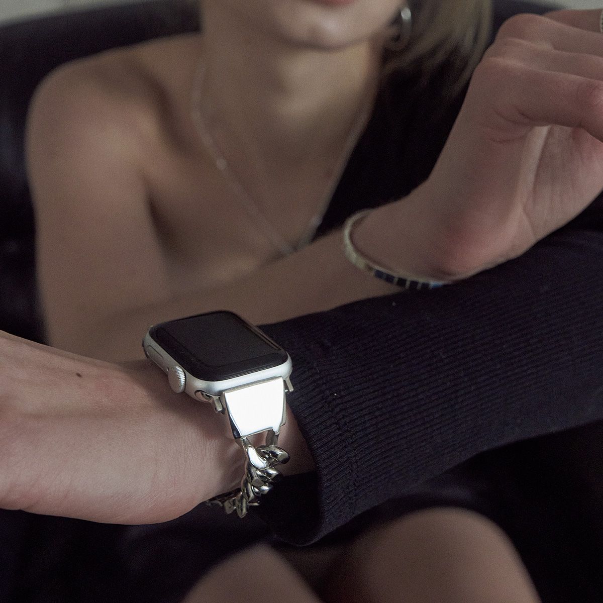 실버태그(SILVERTAG) APPLE WATCH STRAP MINI AST-1352DC 애플워치 스트랩 유광 38 mm 40 mm 41 mm 42 mm