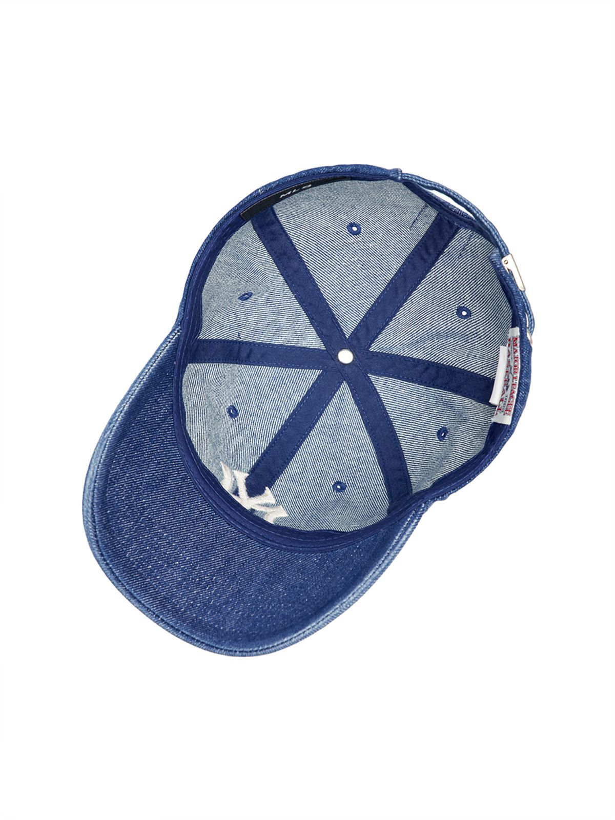 엠엘비(MLB) 데님 언스트럭쳐 볼캡 NY (Indigo)