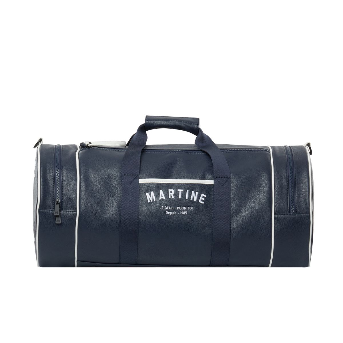 마틴골프(MARTINE GOLF) Pleather boston bag_Navy (Men)