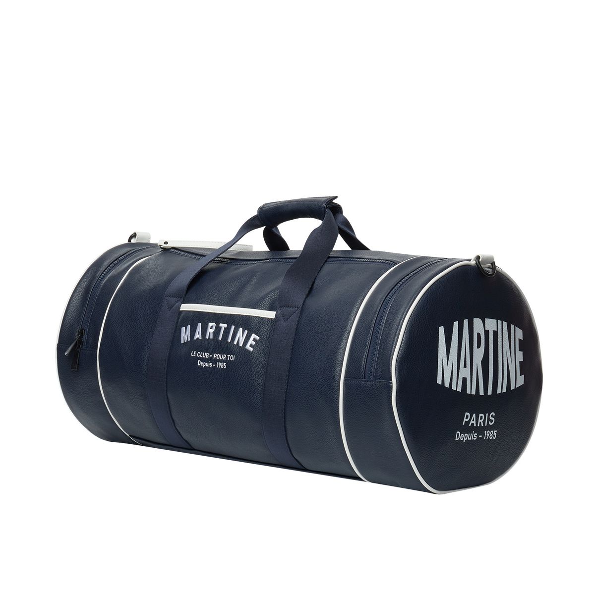 마틴골프(MARTINE GOLF) Pleather boston bag_Navy (Men)