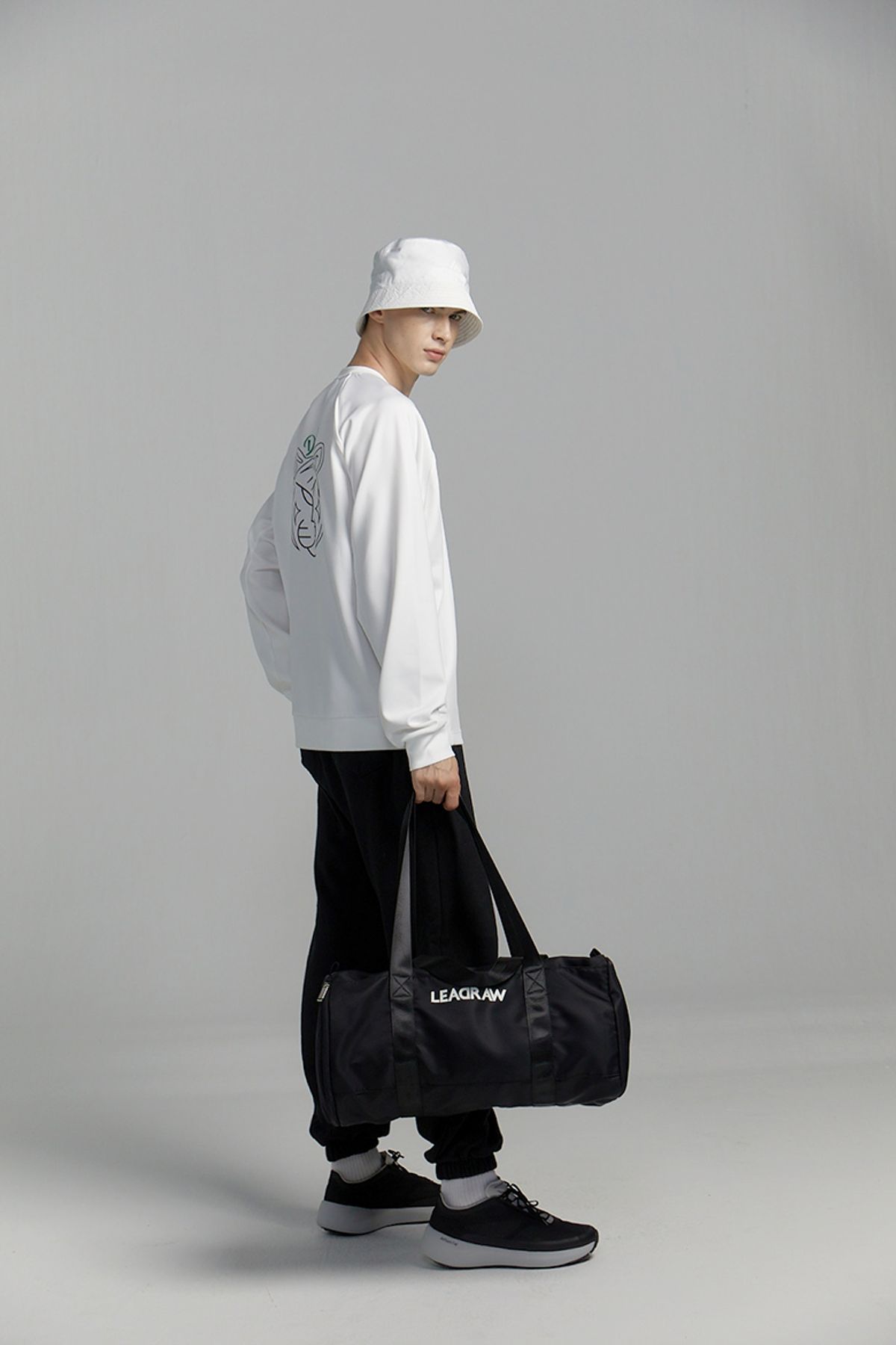 리드로(LEADRAW) C Shoulder Bag Strong Black