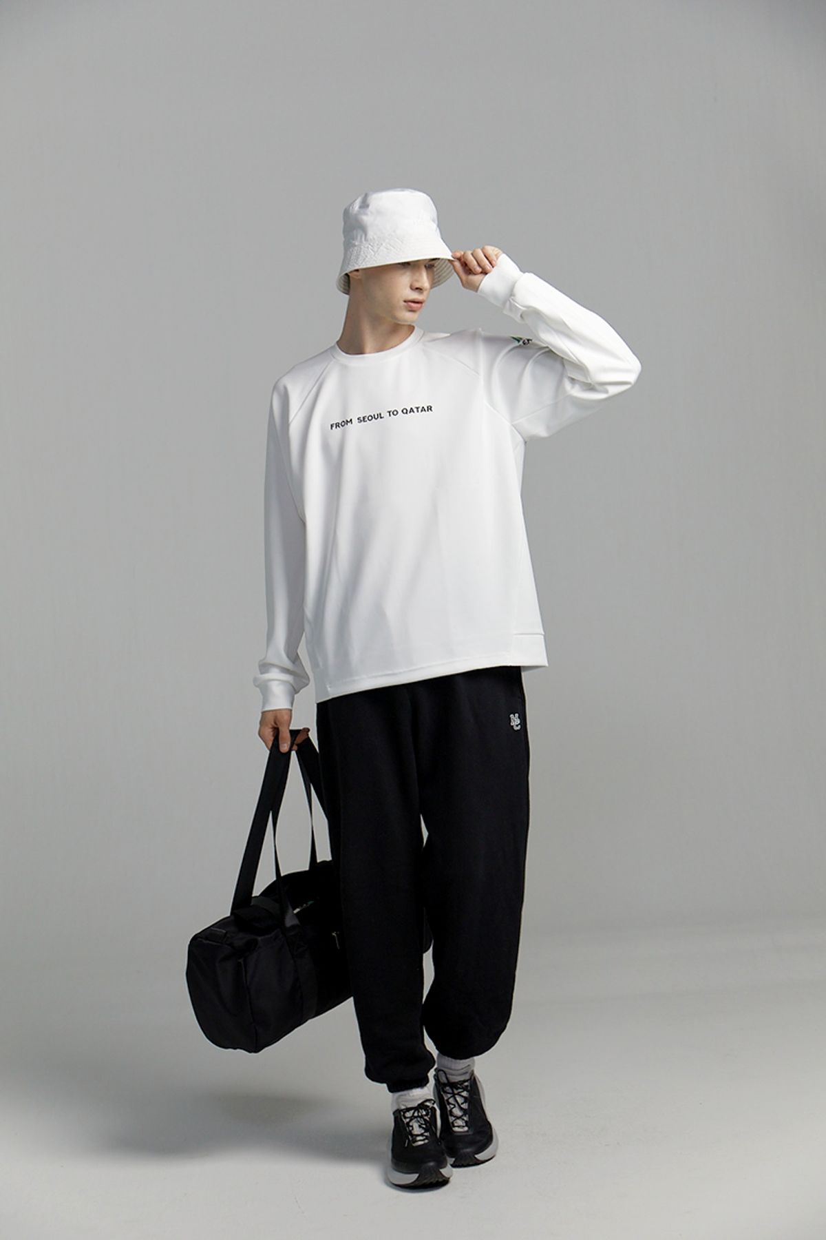 리드로(LEADRAW) C Shoulder Bag Strong Black
