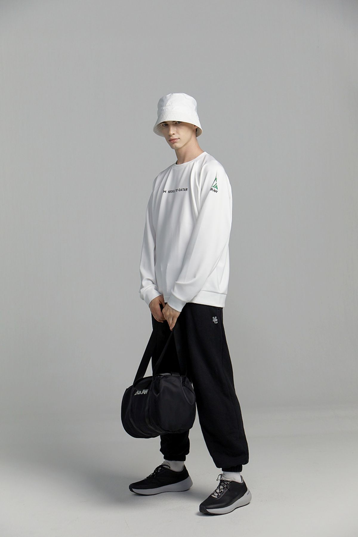 리드로(LEADRAW) C Shoulder Bag Strong Black