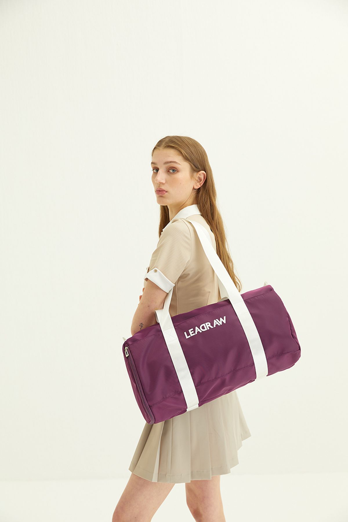 리드로(LEADRAW) C Shoulder Bag Wine