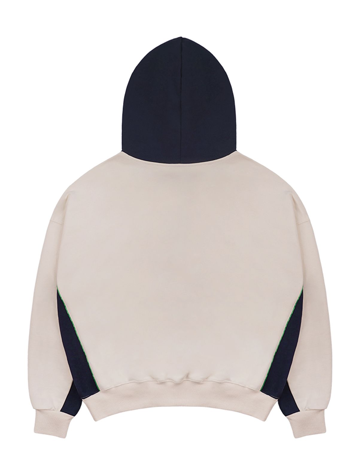 라 메종 스튜디오(LA MAISON STUDIO) UNISEX 메종 심볼 럭비 스냅 후드 크림(FCD1TS102M)