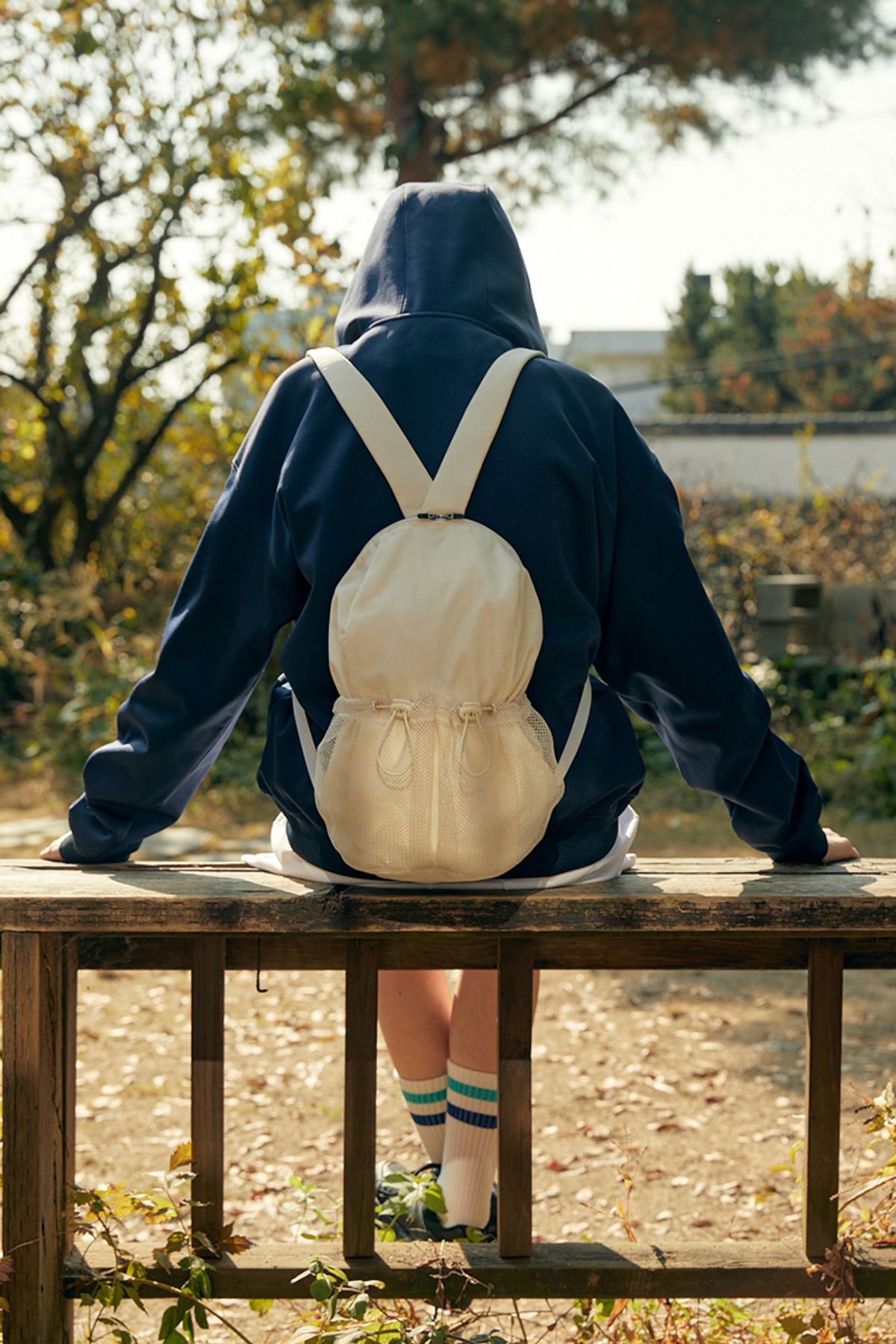 리드로(LEADRAW) D backpack _ ivory