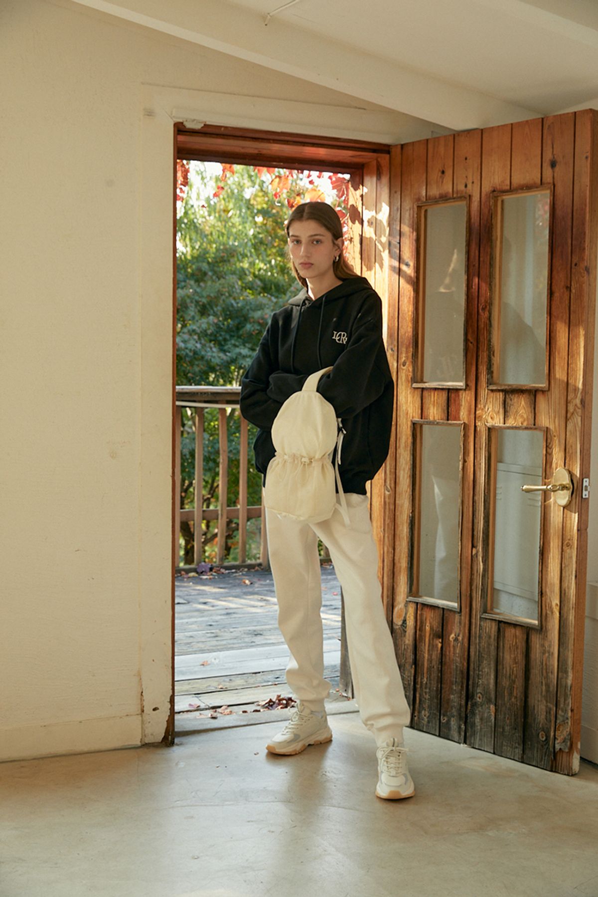 리드로(LEADRAW) D backpack _ ivory