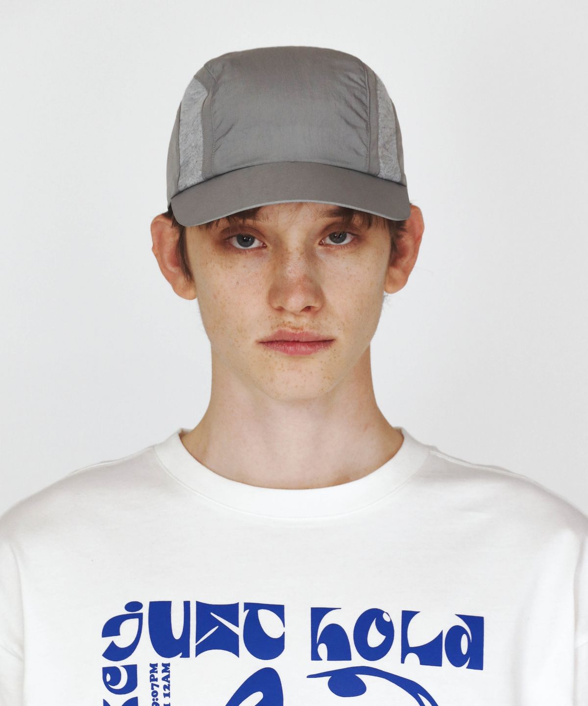 애드오프(ADDOFF) JACQUARD INCISION CAMP CAP GREY - 사이즈 & 후기 | 무신사 애드오프(ADDOFF)  JACQUARD INCISION CAMP CAP GREY... 