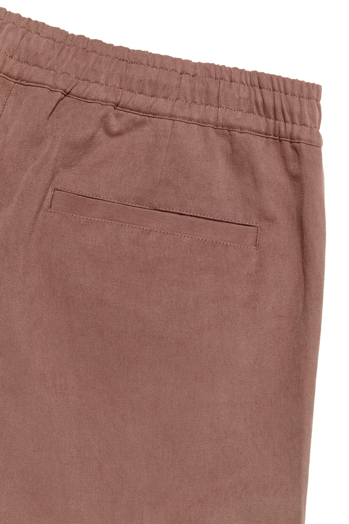 비바스튜디오(VIVASTUDIO) BUTTON PARACHUTE COTTON PANTS [BRICK]