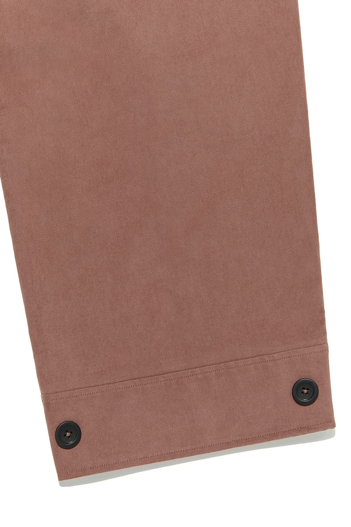 비바스튜디오(VIVASTUDIO) BUTTON PARACHUTE COTTON PANTS [BRICK]