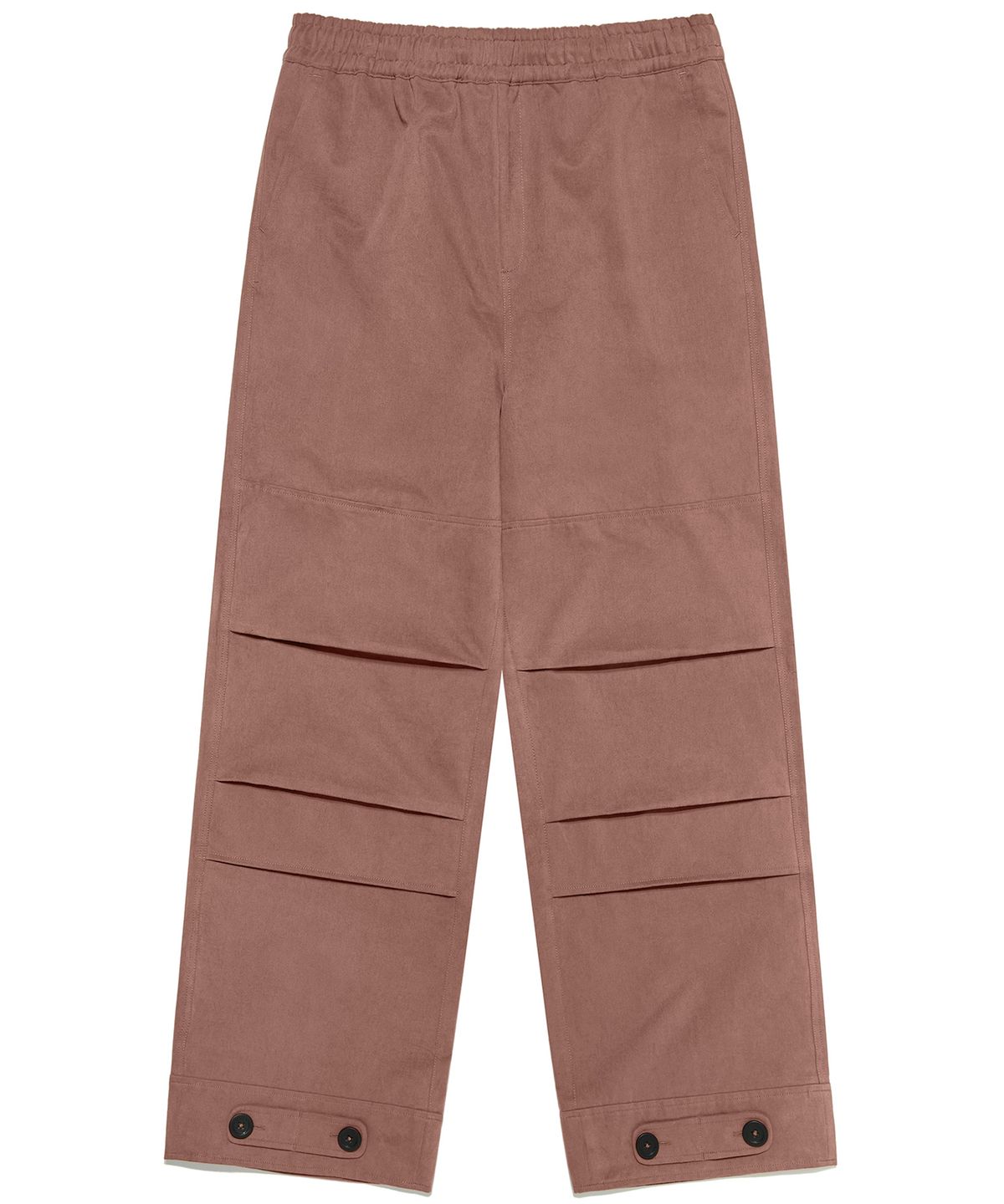 비바스튜디오(VIVASTUDIO) BUTTON PARACHUTE COTTON PANTS [BRICK]