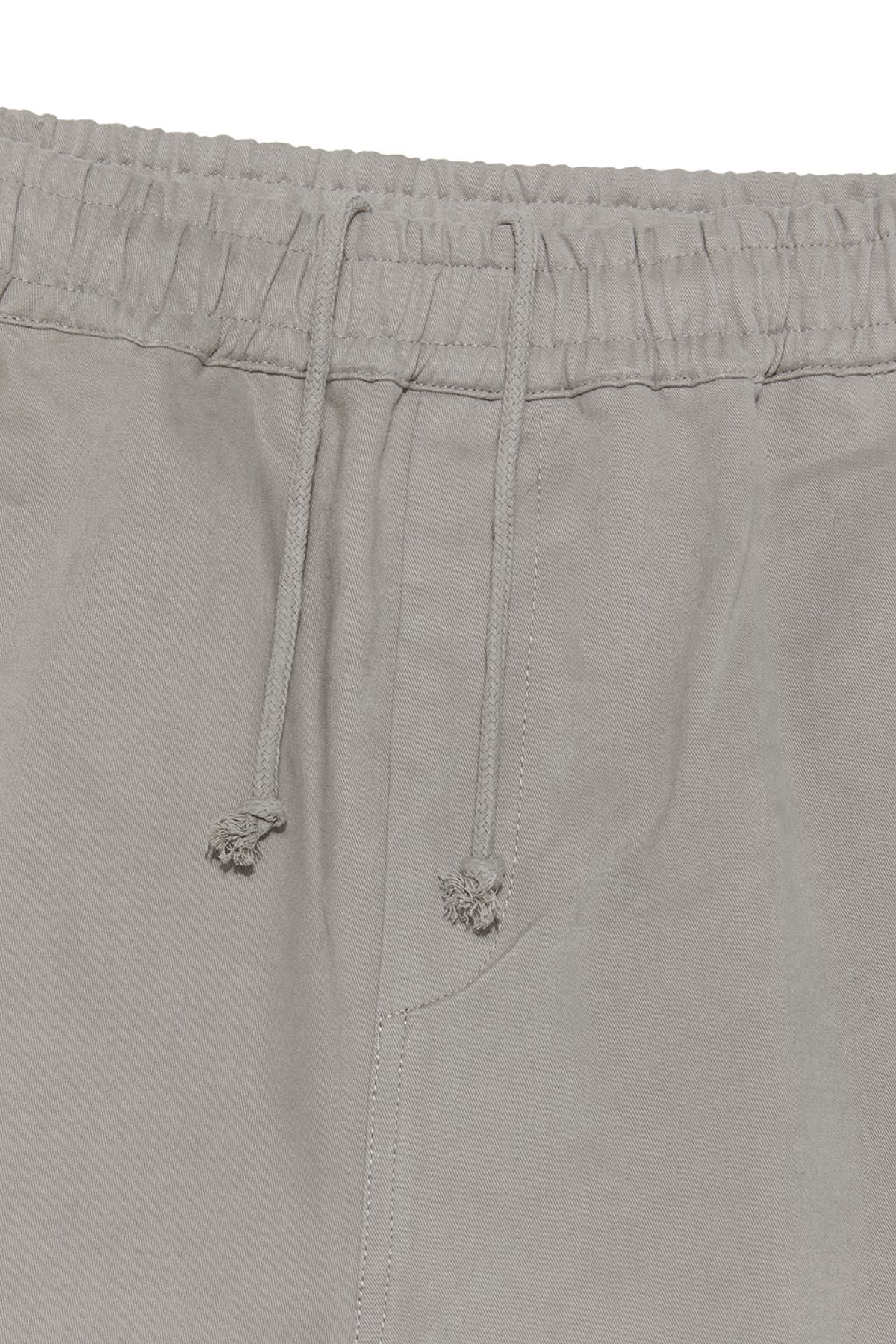 비바스튜디오(VIVASTUDIO) BUTTON PARACHUTE COTTON PANTS [LIGHT GRAY]