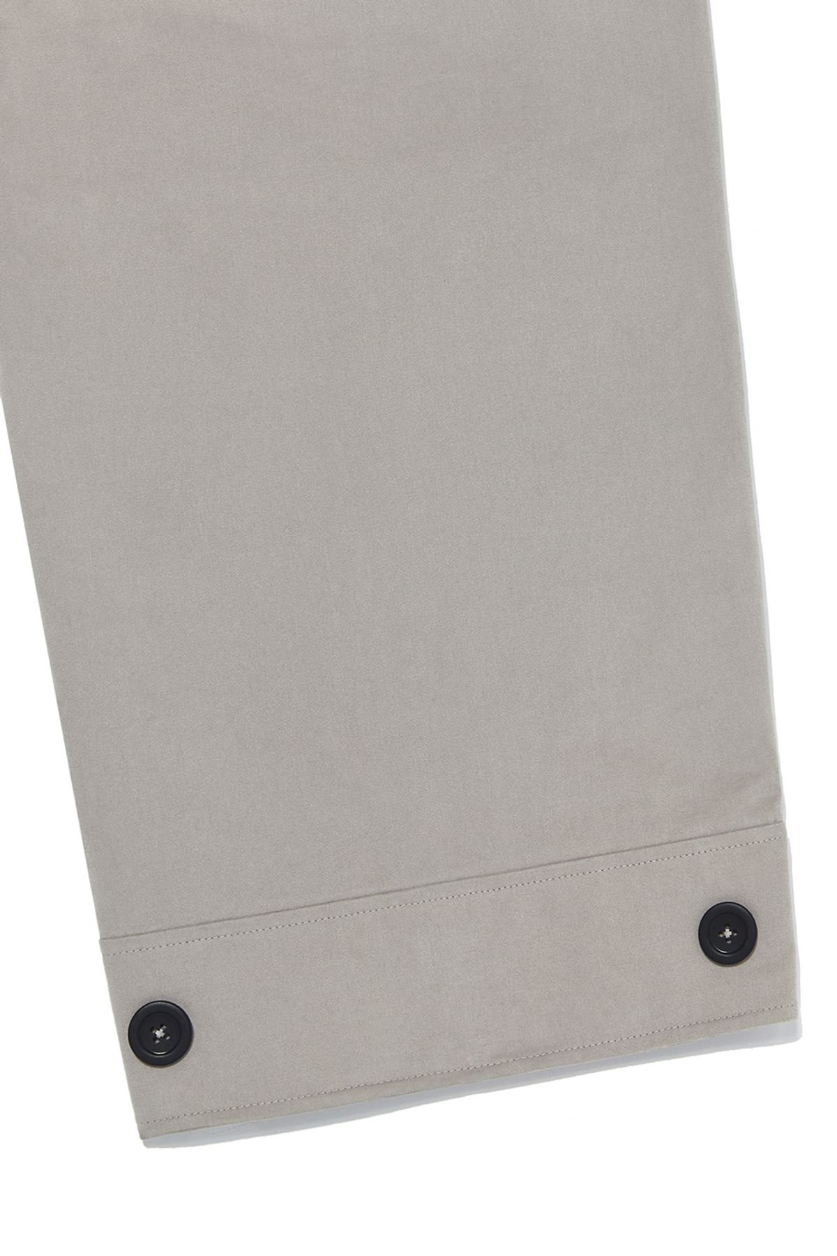 비바스튜디오(VIVASTUDIO) BUTTON PARACHUTE COTTON PANTS [LIGHT GRAY]