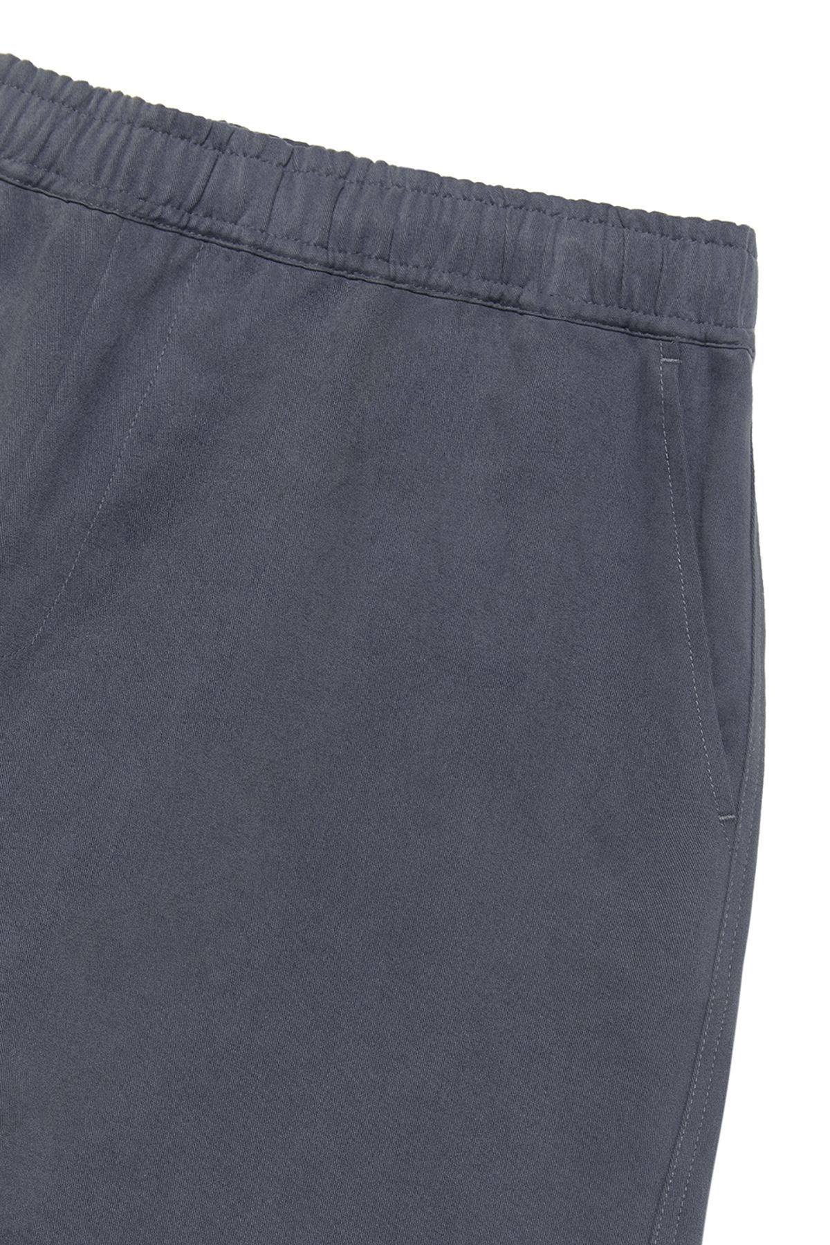 비바스튜디오(VIVASTUDIO) BUTTON PARACHUTE COTTON PANTS [CHARCOAL BLUE]