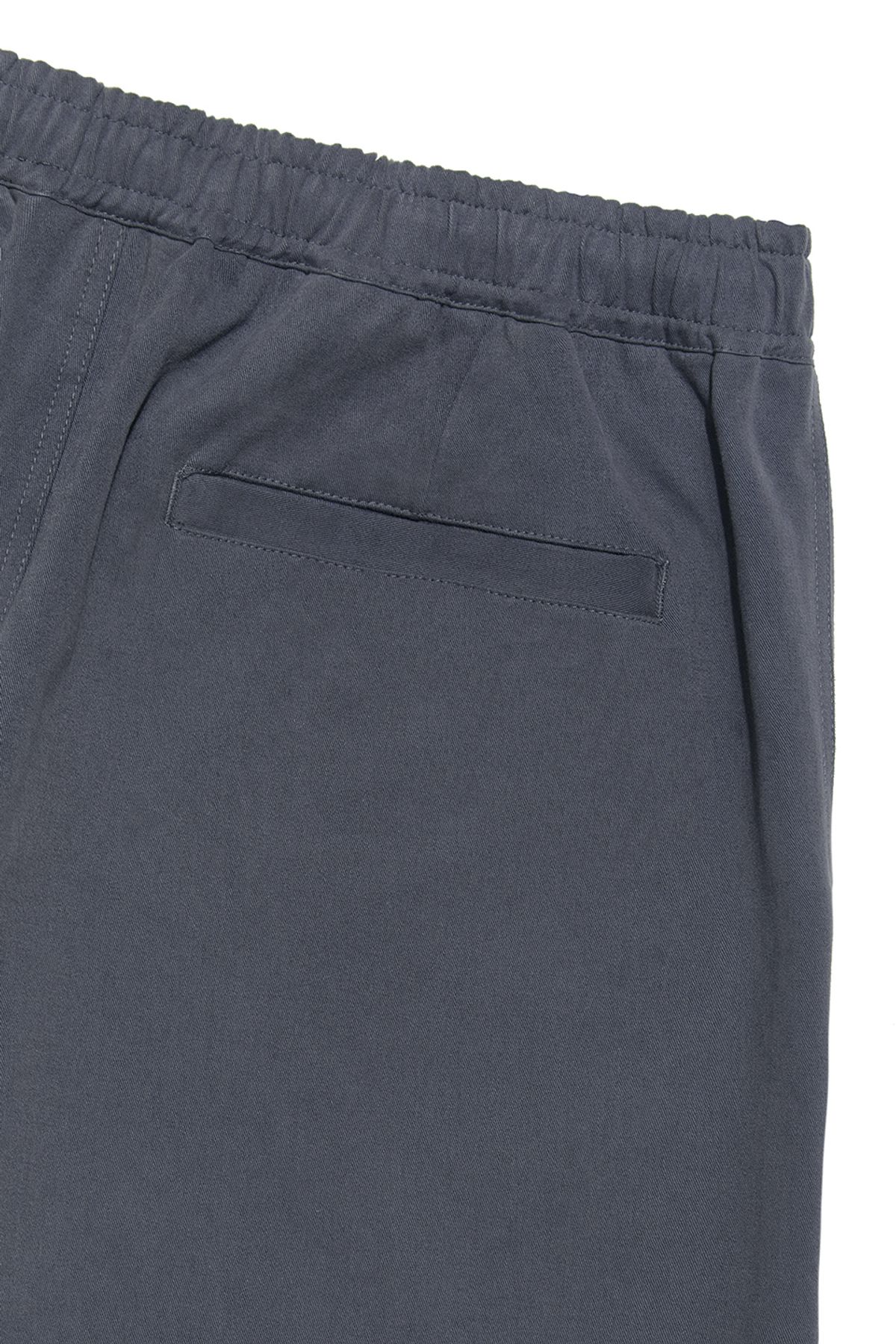 비바스튜디오(VIVASTUDIO) BUTTON PARACHUTE COTTON PANTS [CHARCOAL BLUE]