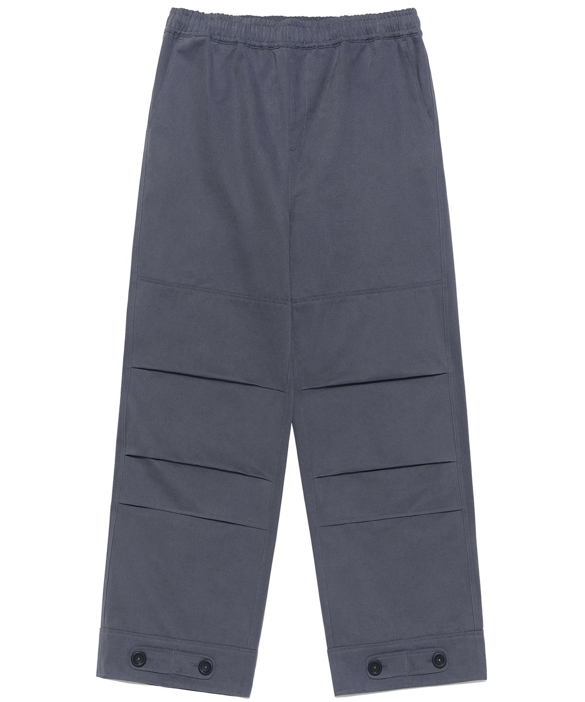 비바스튜디오(VIVASTUDIO) BUTTON PARACHUTE COTTON PANTS [CHARCOAL BLUE]