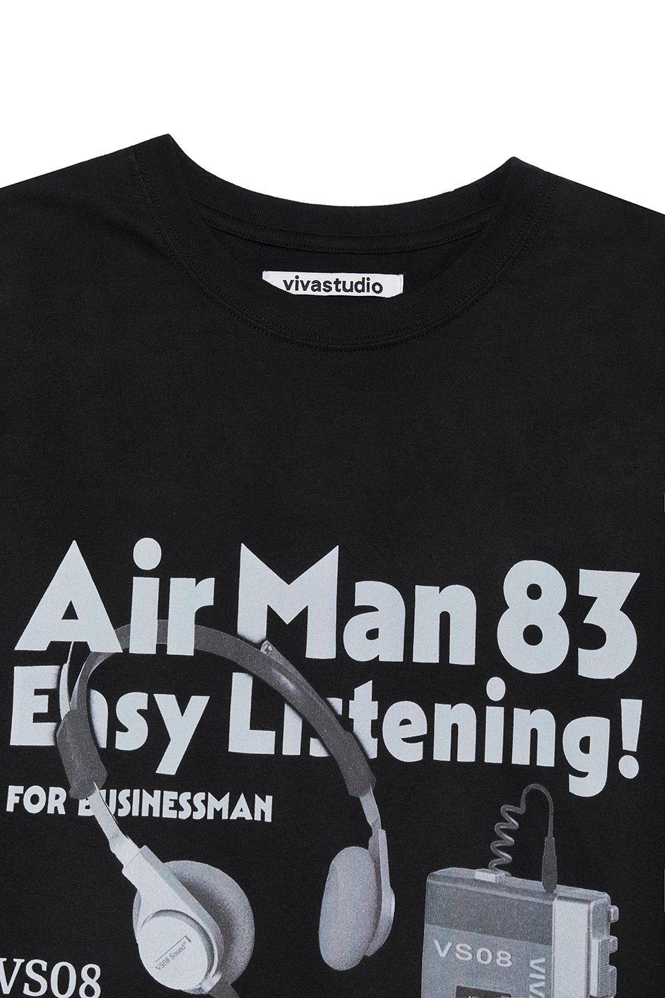 Tシャツ・カットソー [ VIVASTUDIO]VS08 PLAYER TEE [BLACK] MUSINSA | VIVASTUDIO VS08 PLAYER T-Shirt [BLACK]