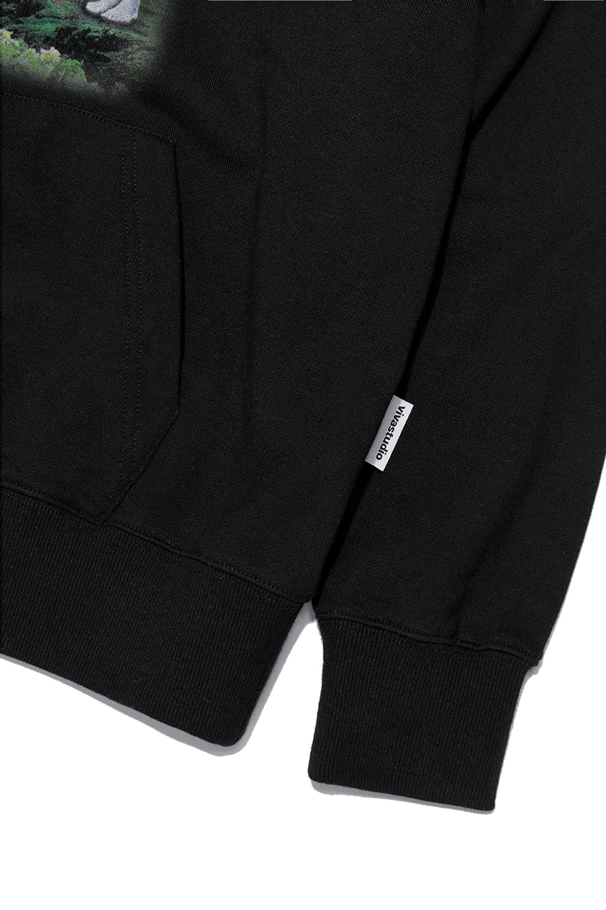 비바스튜디오(VIVASTUDIO) PECULIAR GALAXY HOODIE [BLACK]