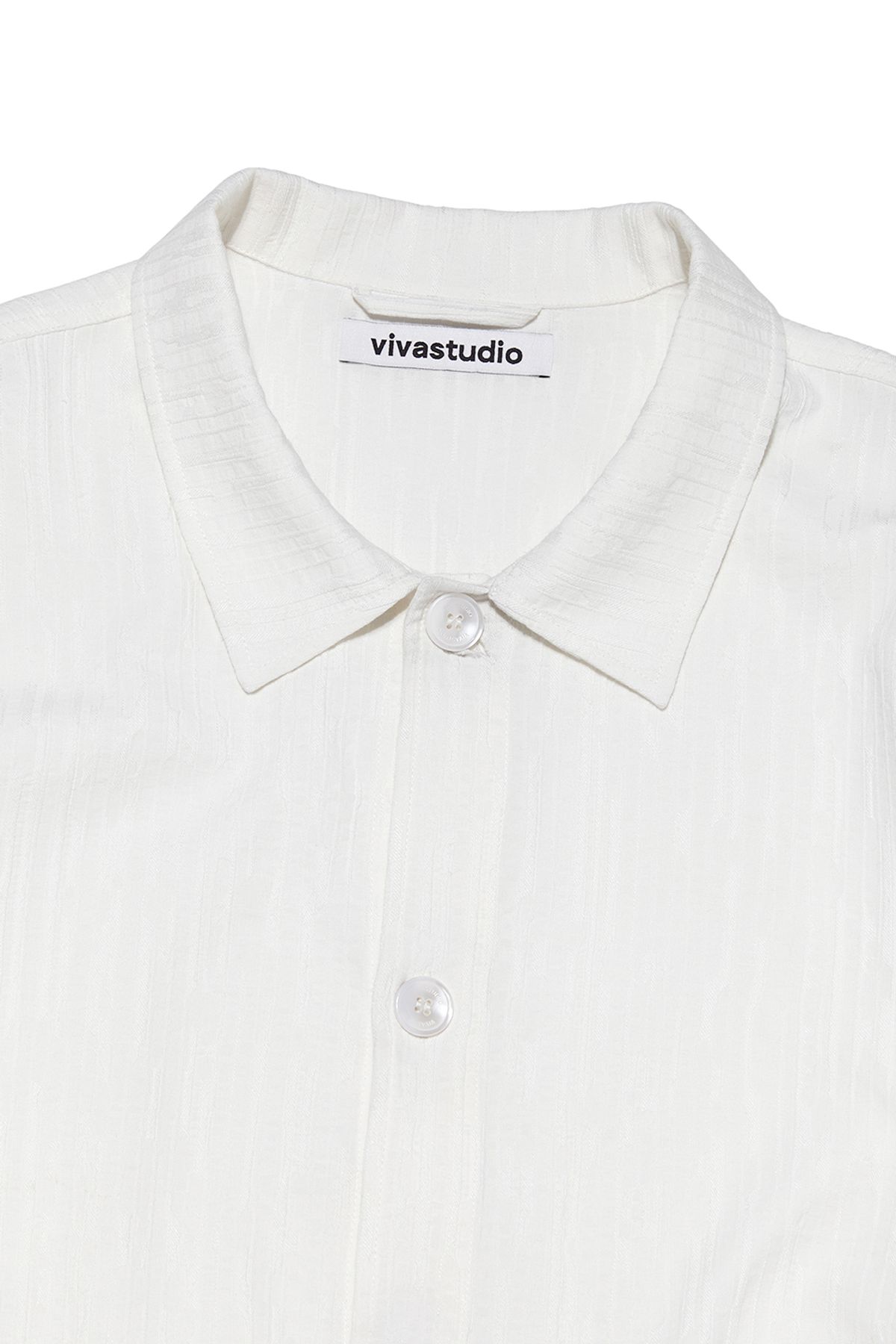 비바스튜디오(VIVASTUDIO) NATURAL SHIRTS JACKET [WHITE]