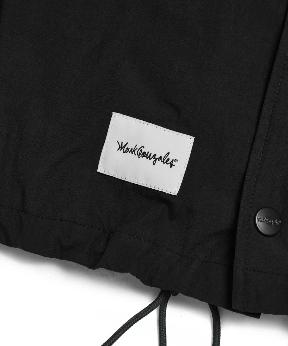 마크곤잘레스(MARK GONZALES) WOMENS BALLOON N/C COACH JACKET - BLACK