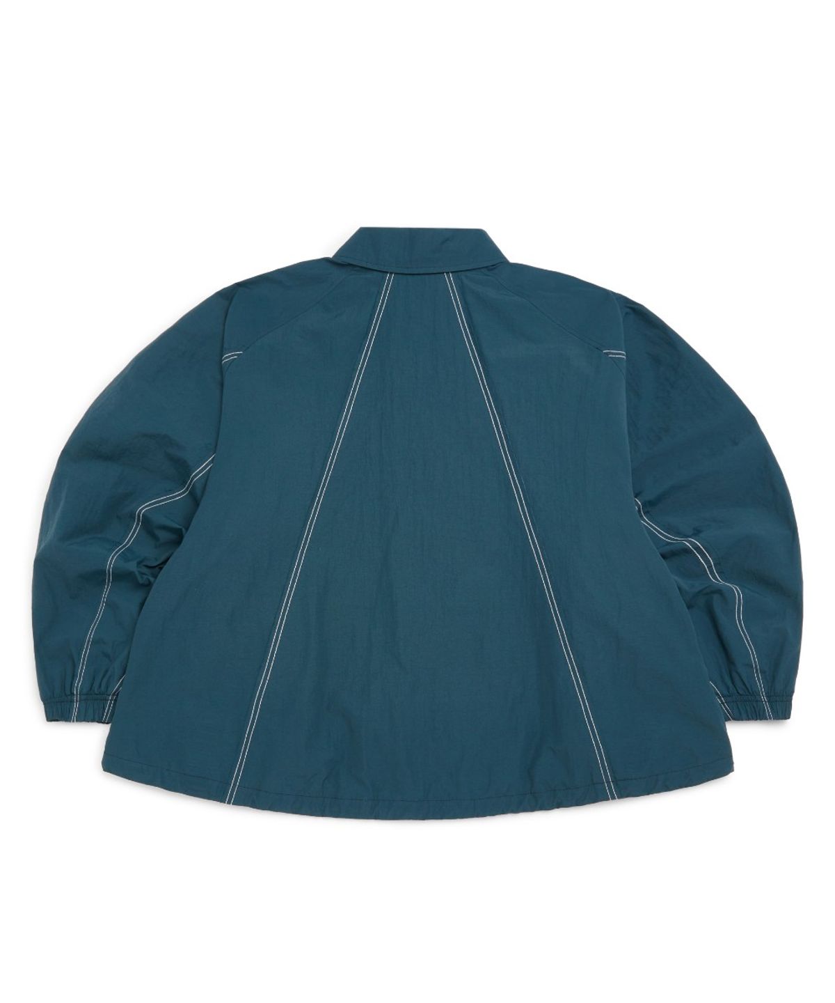 마크곤잘레스(MARK GONZALES) WOMENS BALLOON N/C COACH JACKET - D/GREEN