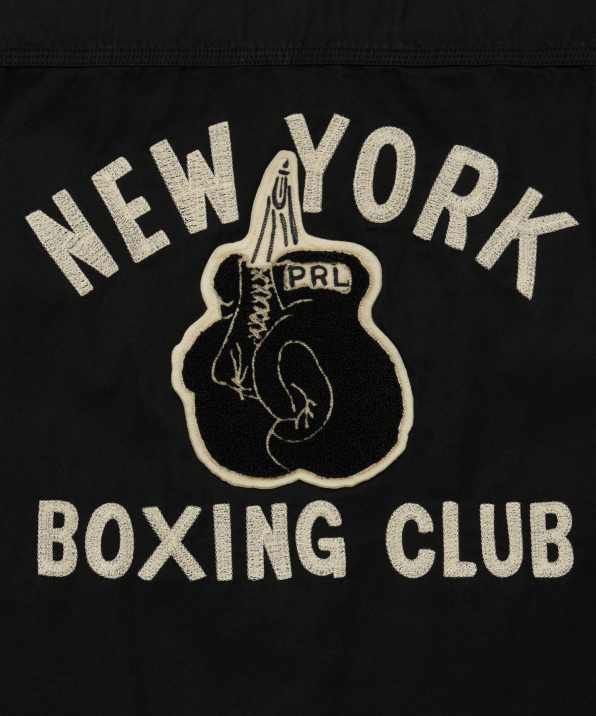 폴로 랄프 로렌(POLO RALPH LAUREN) [NEW YORK BOXING CLUB] 코튼 치노 셔츠 - 블랙