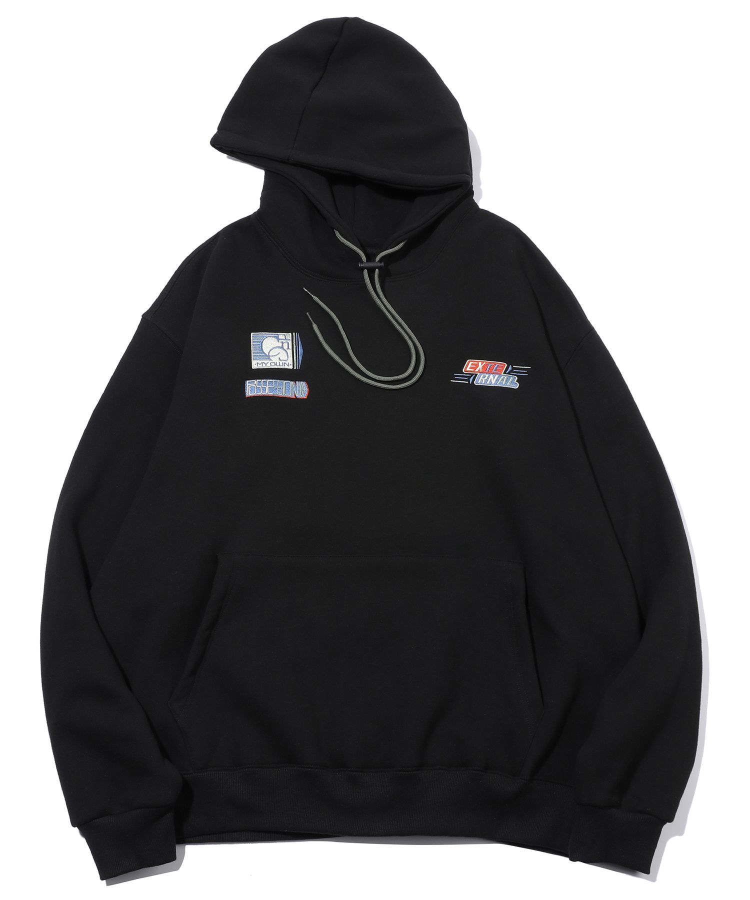 【CPGN STUDIO】25SS★ Ragatina Embroidered Hoodie MUSINSA | CPGN STUDIO External Stopper Hoodie Black