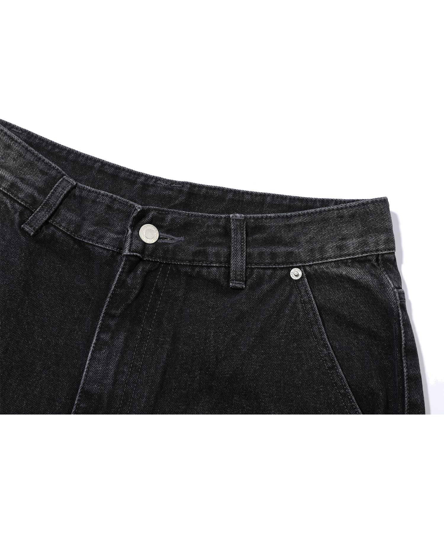 【CPGN STUDIO】Layer Wide Denim Pants MUSINSA | CPGN STUDIO Curved Wide Denim Pants Black