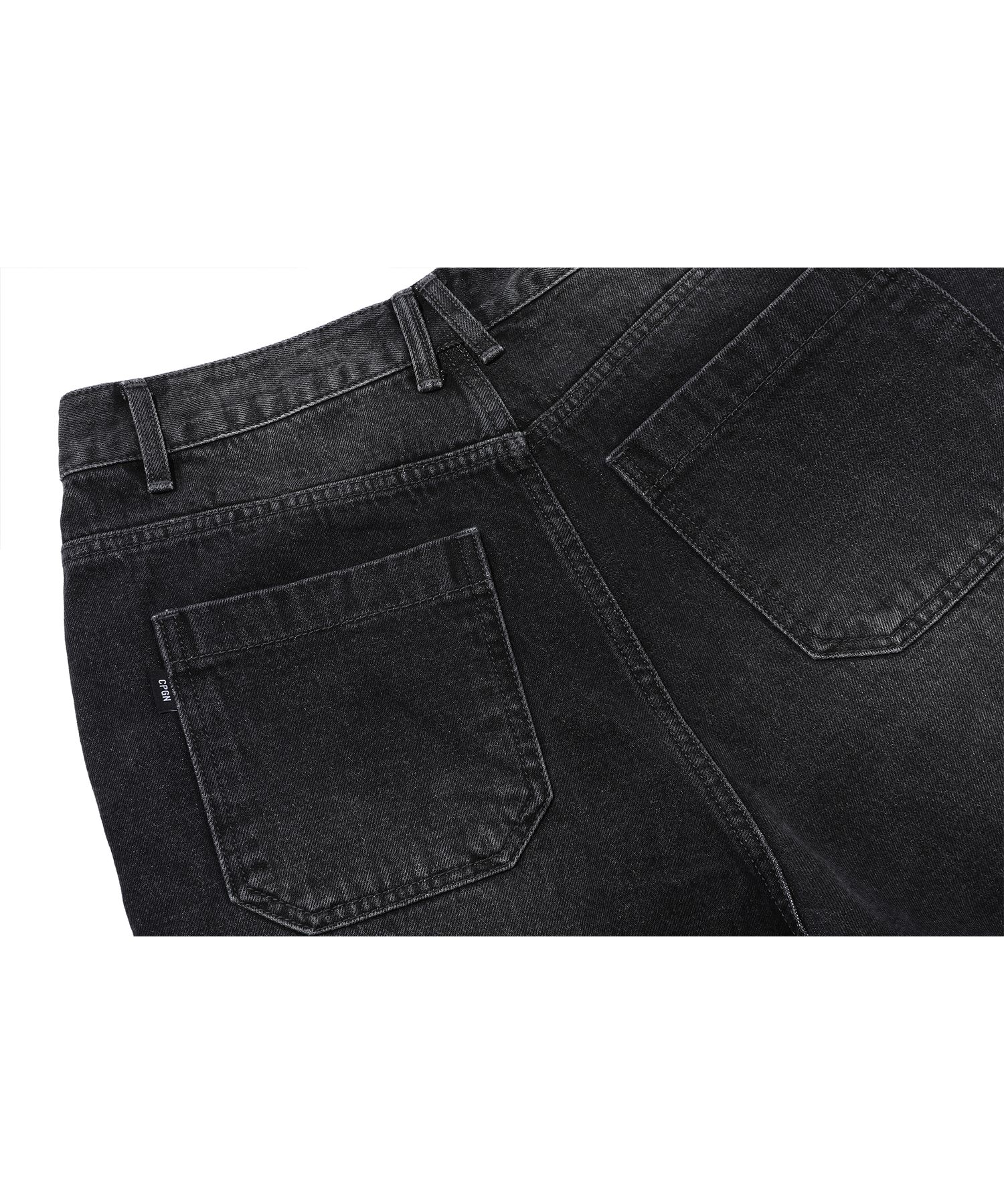 【CPGN STUDIO】Layer Wide Denim Pants MUSINSA | CPGN STUDIO Parachute Wide Denim Pants Black
