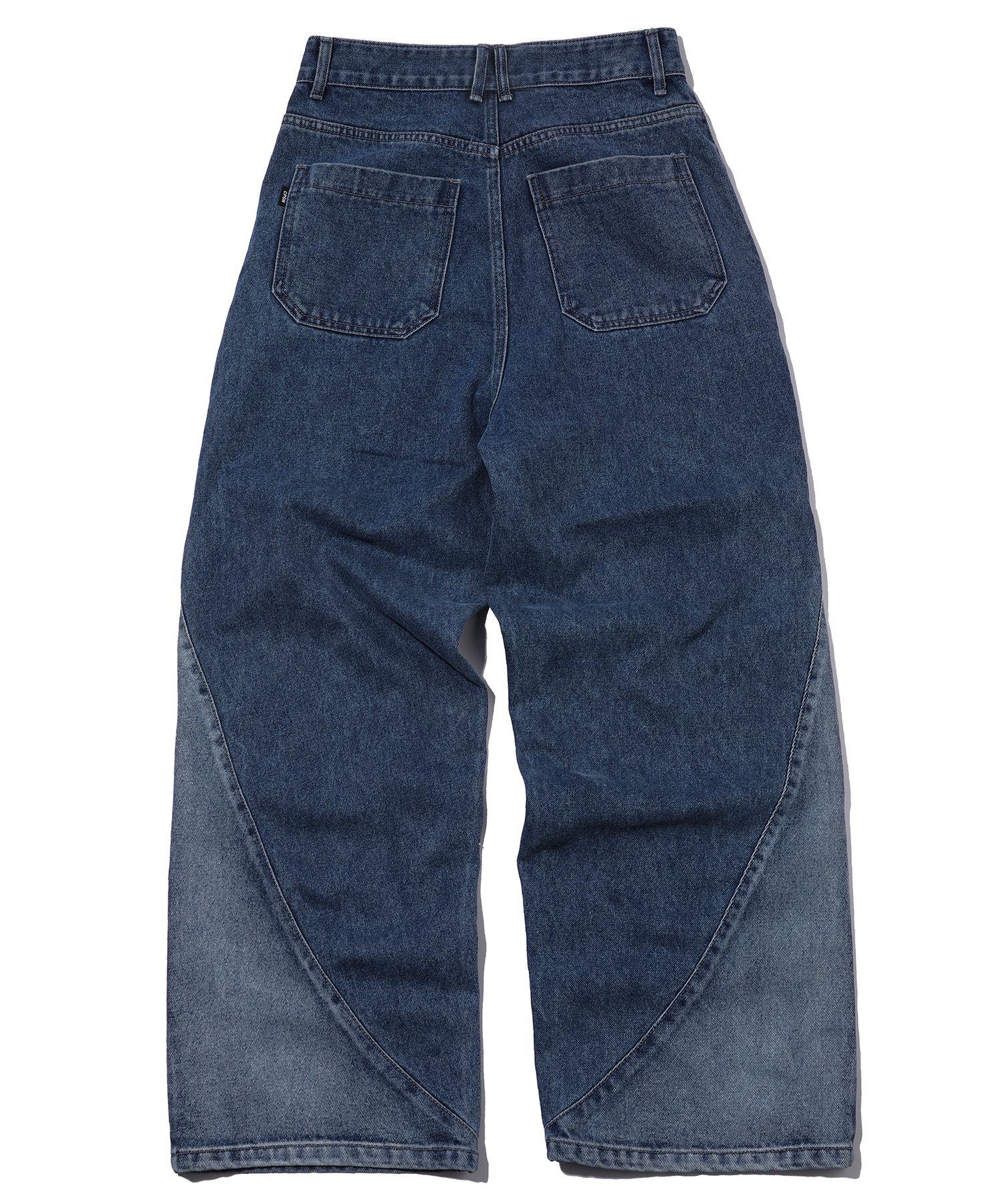 【CPGN STUDIO】easy wide denim MUSINSA | CPGN STUDIO Layer Wide Denim Pants Indigo Blue