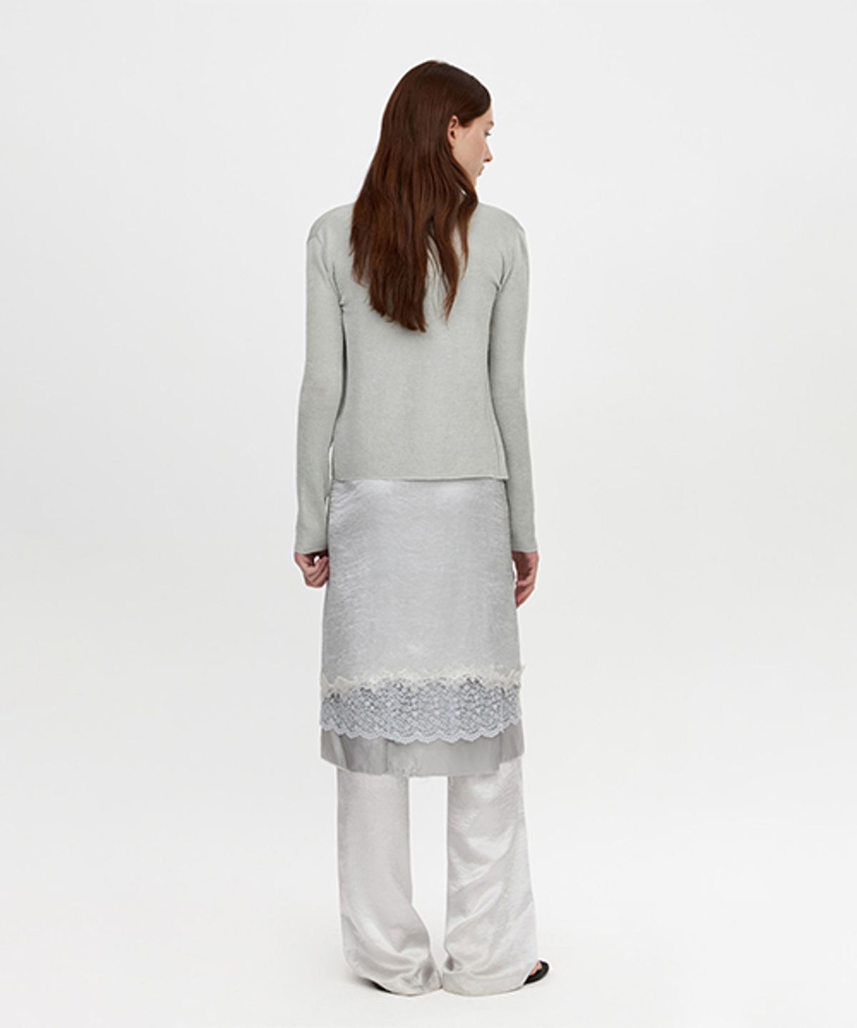 유스(YOUTH) Asymmetric Knit Shirt