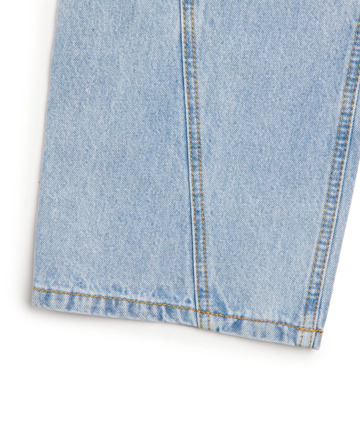 마크곤잘레스(MARK GONZALES) WOMENS NEW CURVED DENIM PANT - L/BLUE
