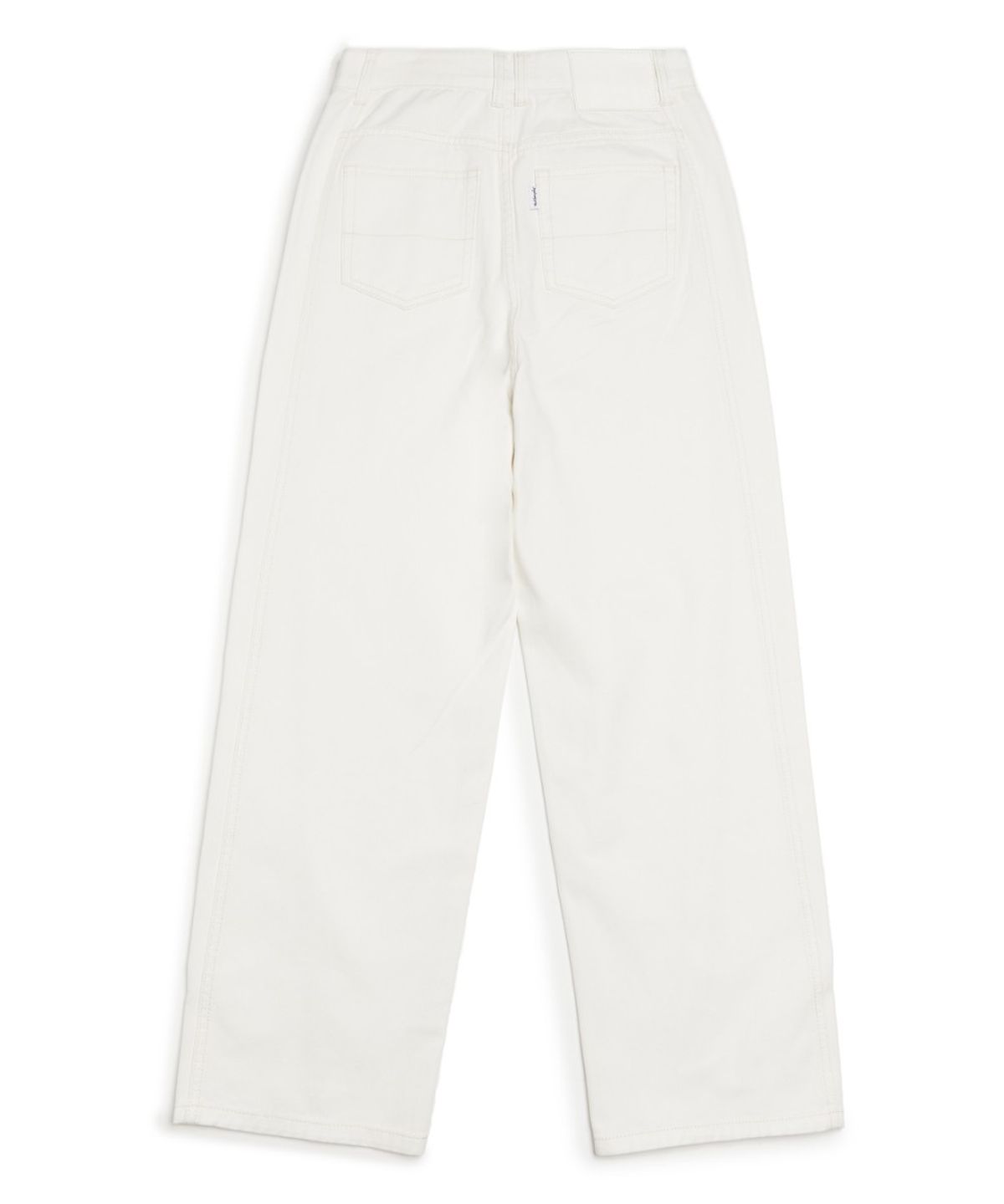 마크곤잘레스(MARK GONZALES) WOMENS NEW CURVED DENIM PANT - IVORY