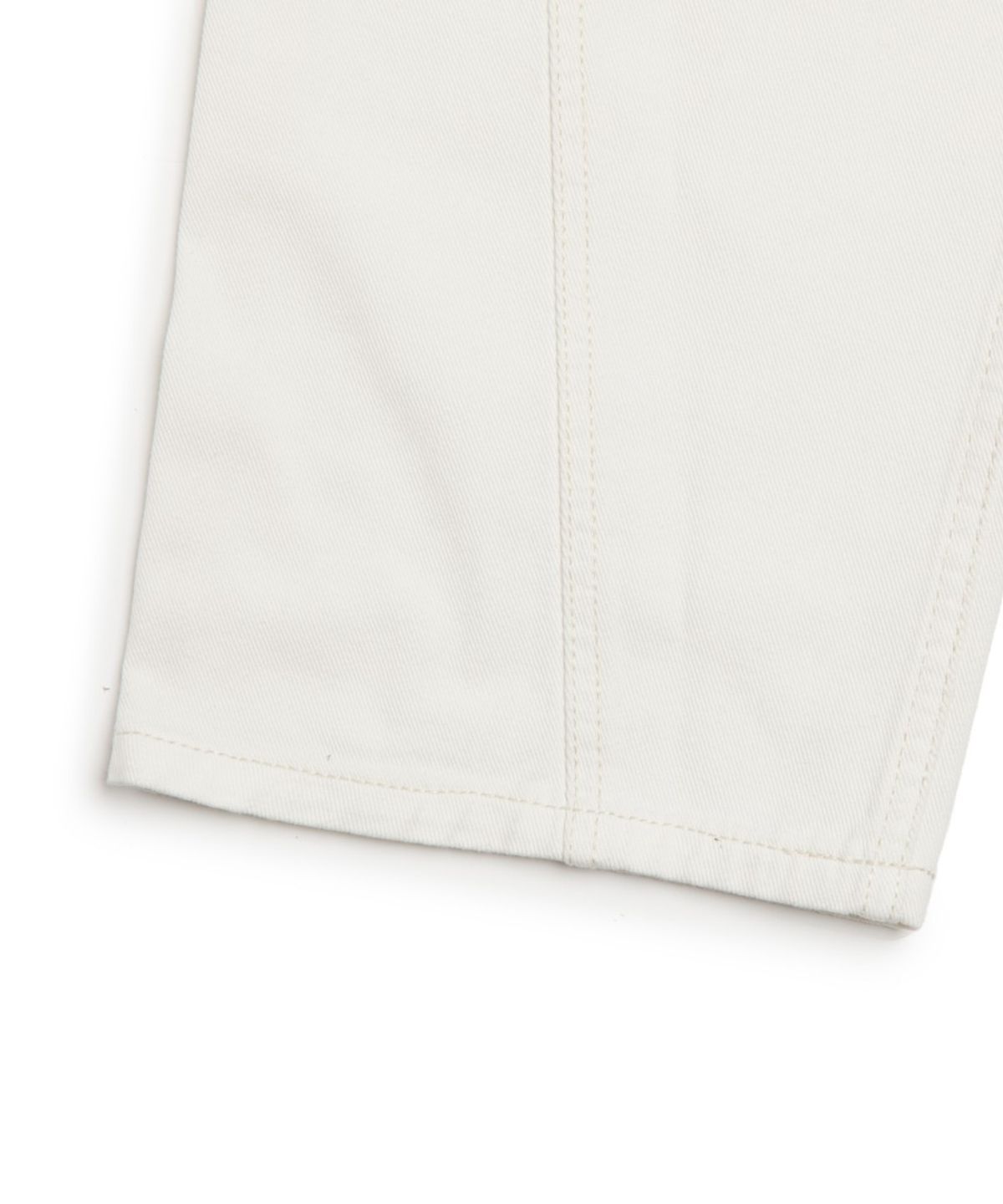 마크곤잘레스(MARK GONZALES) WOMENS NEW CURVED DENIM PANT - IVORY