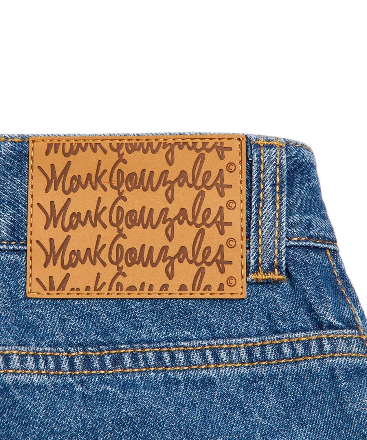 마크곤잘레스(MARK GONZALES) RELAXED DENIM PANT - BLUE