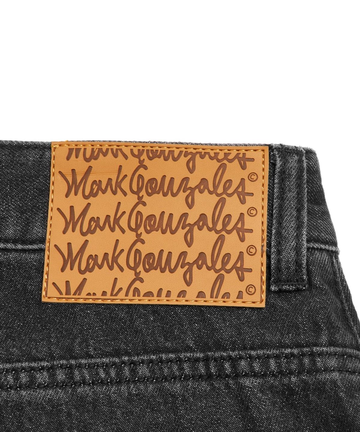 마크곤잘레스(MARK GONZALES) RELAXED DENIM PANT - BLACK