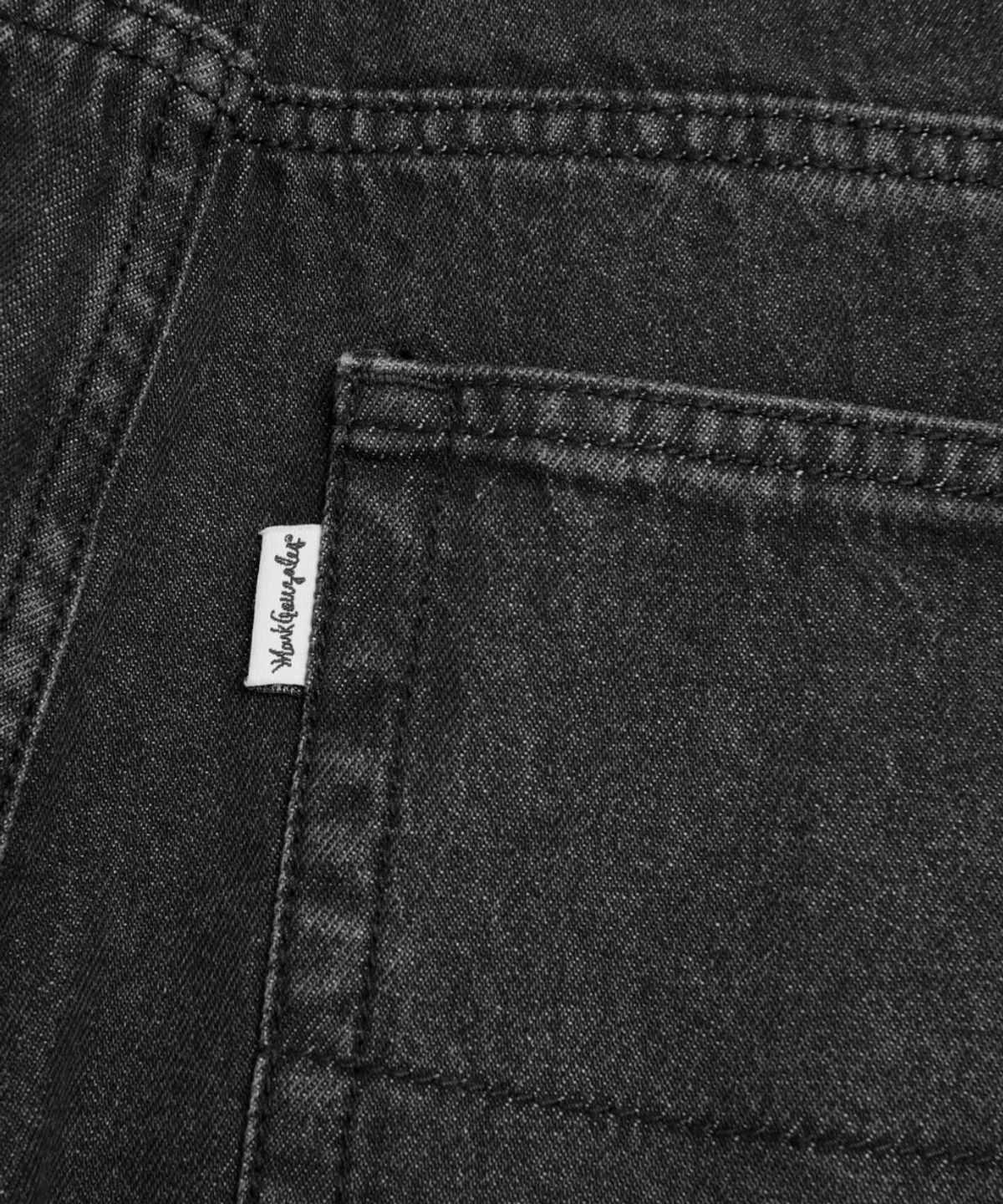 마크곤잘레스(MARK GONZALES) RELAXED DENIM PANT - BLACK