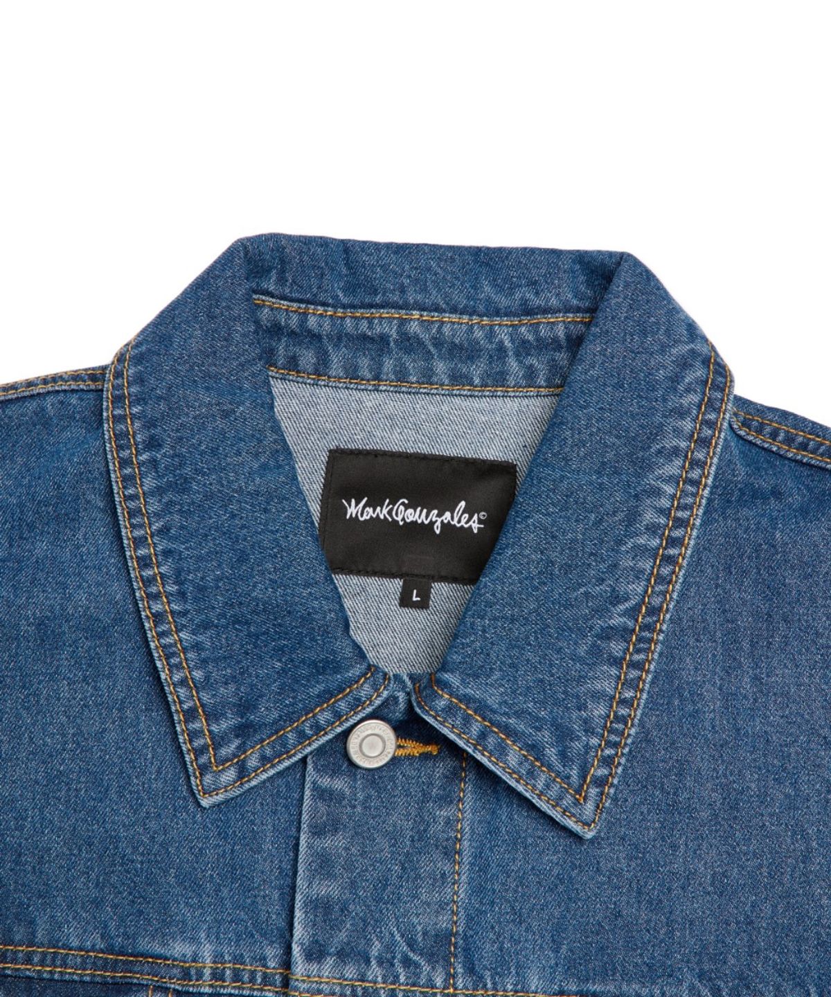 마크곤잘레스(MARK GONZALES) RELAXED DENIM TRUCKER JACKET - BLUE