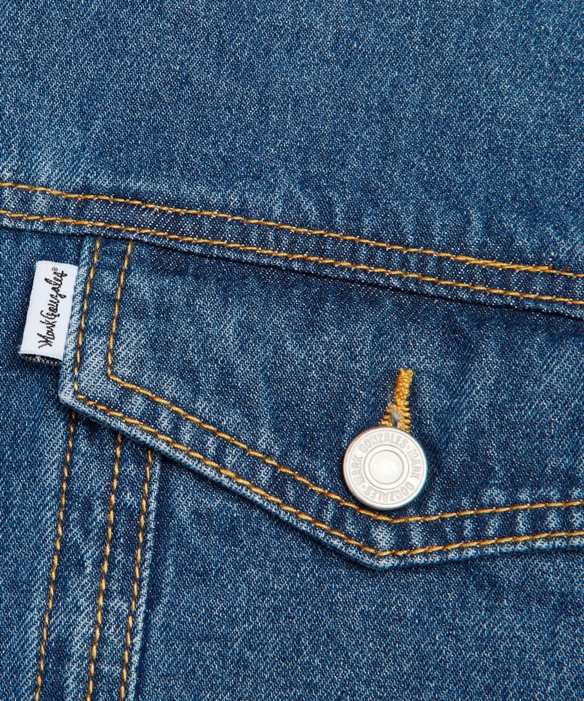 마크곤잘레스(MARK GONZALES) RELAXED DENIM TRUCKER JACKET - BLUE