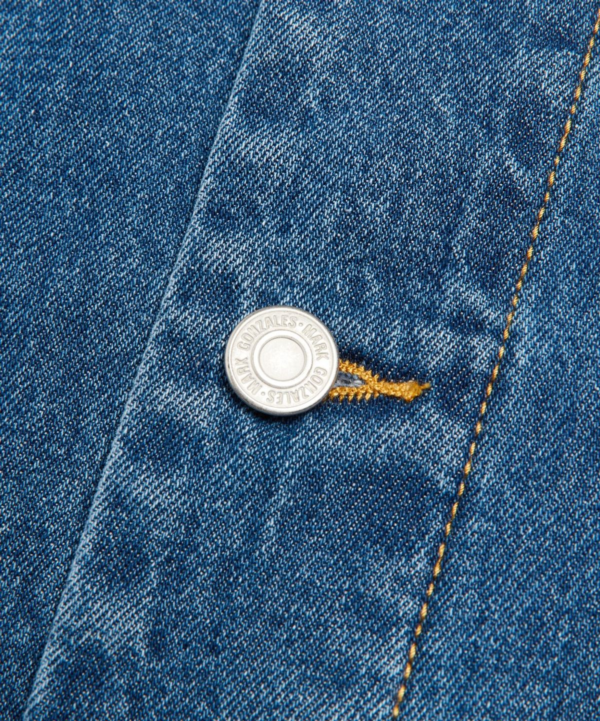 마크곤잘레스(MARK GONZALES) RELAXED DENIM TRUCKER JACKET - BLUE
