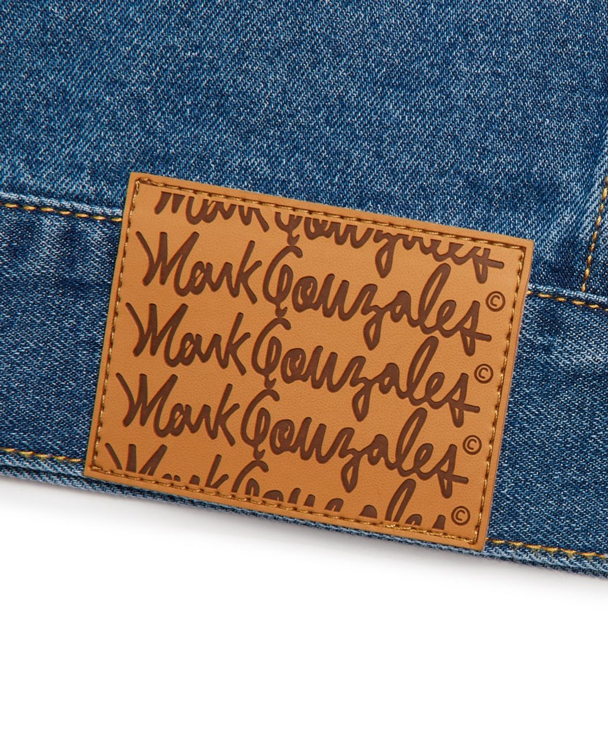 마크곤잘레스(MARK GONZALES) RELAXED DENIM TRUCKER JACKET - BLUE