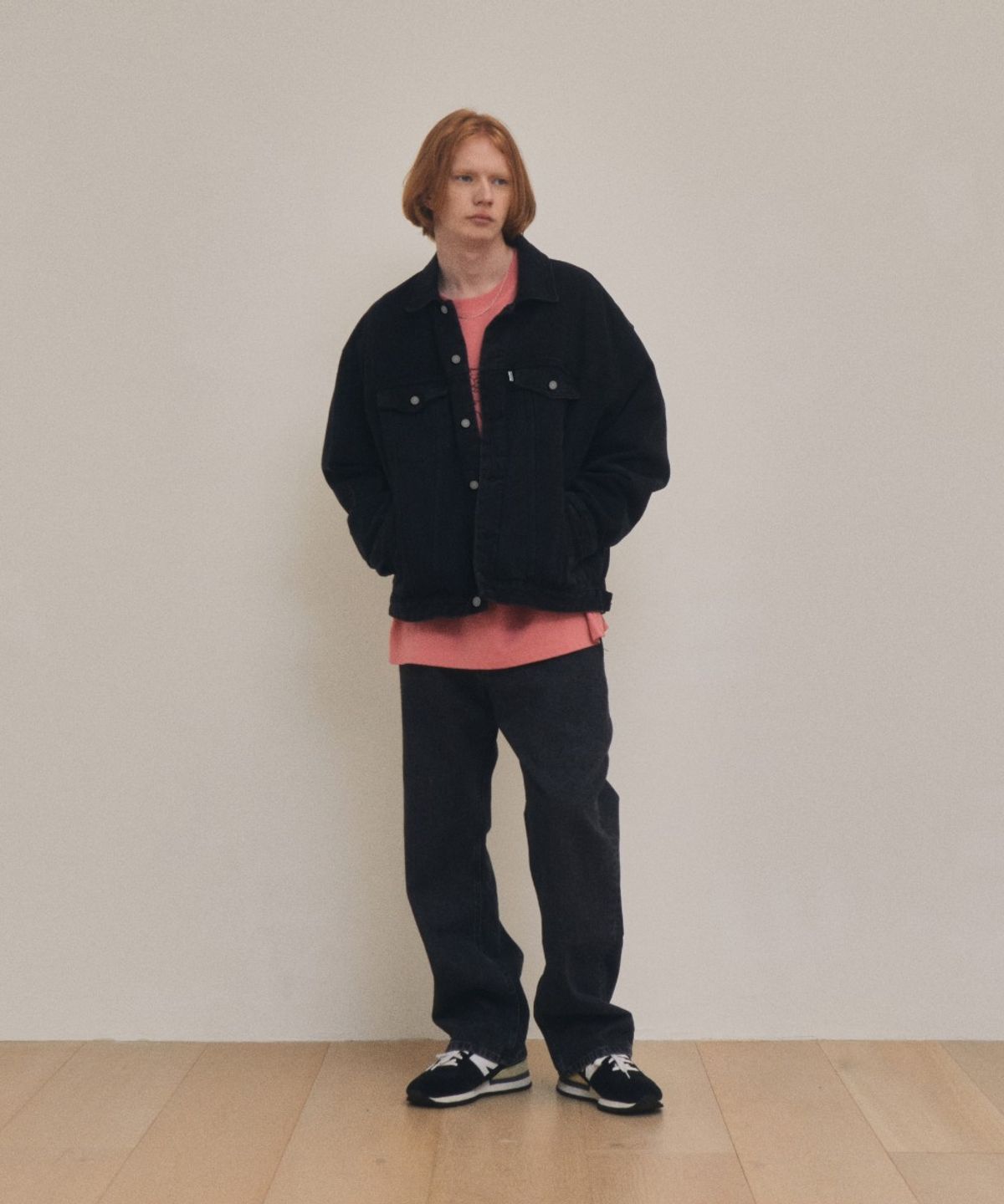 마크곤잘레스(MARK GONZALES) RELAXED DENIM TRUCKER JACKET - BLUE