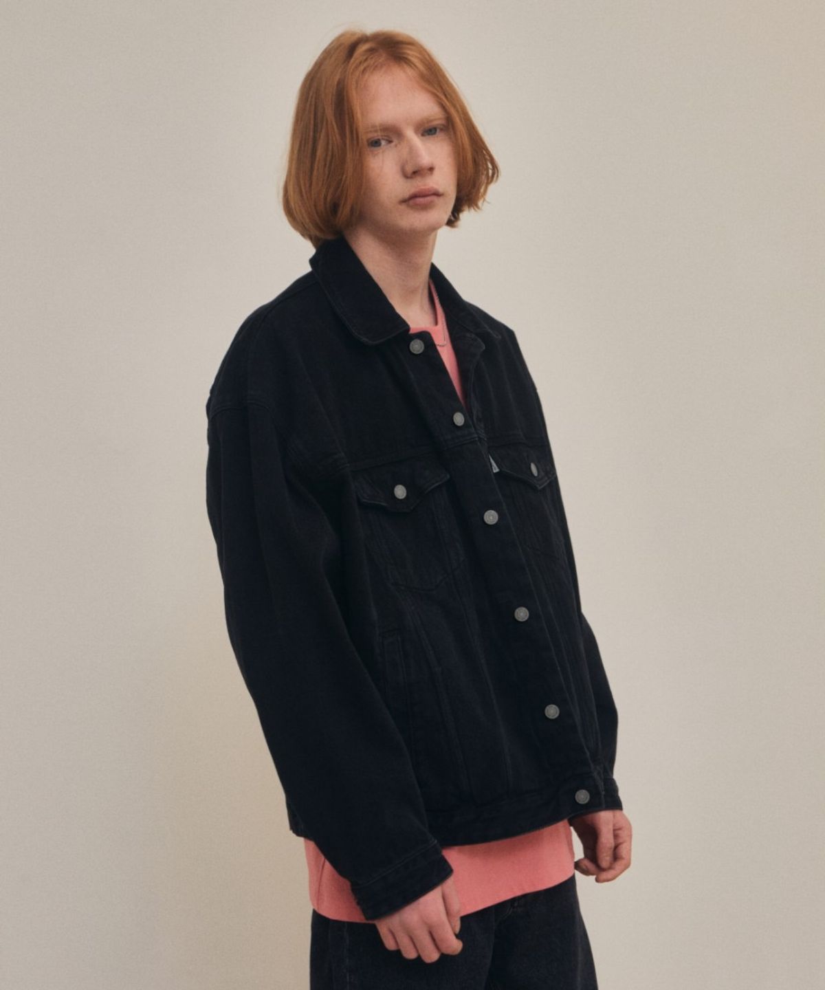 마크곤잘레스(MARK GONZALES) RELAXED DENIM TRUCKER JACKET - BLUE