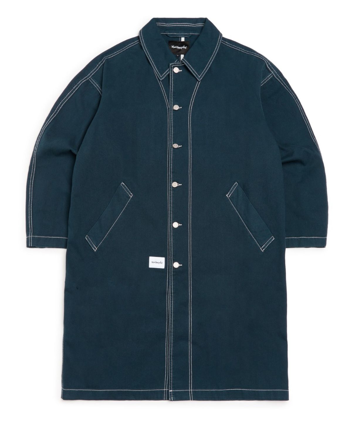 마크곤잘레스(MARK GONZALES) OVERSIZED BALMACAAN COAT - NAVY