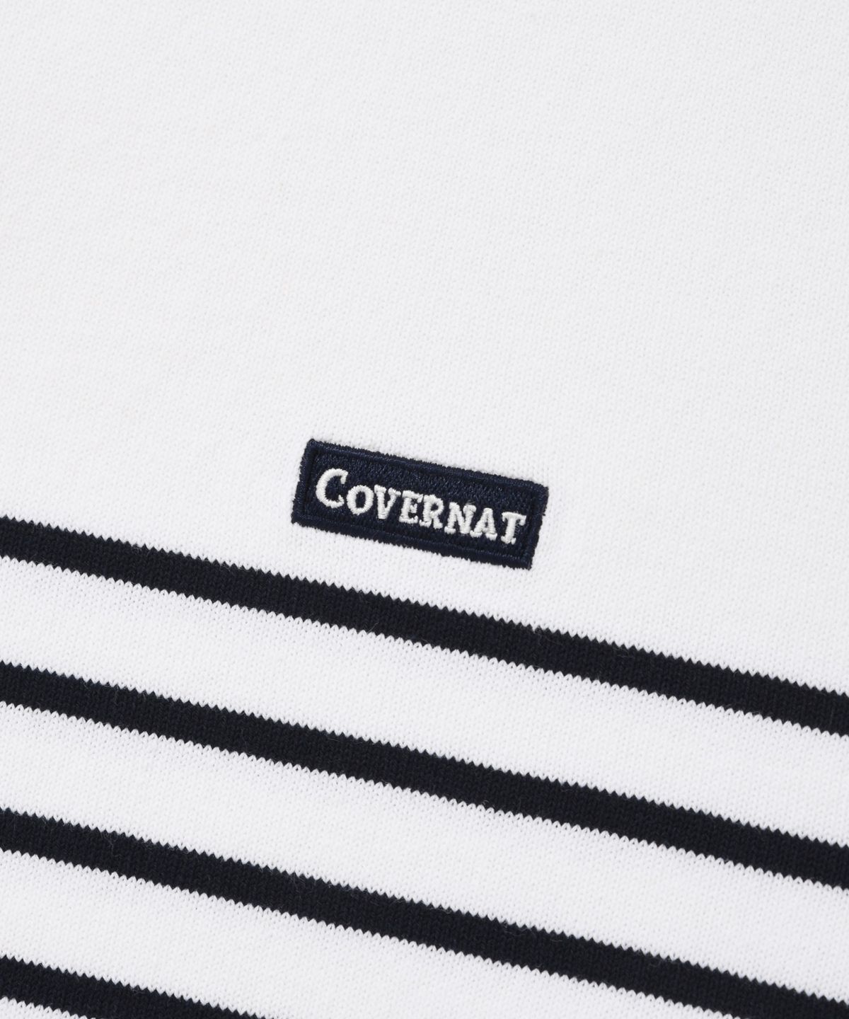 커버낫(COVERNAT) 베이직 카라 니트 화이트