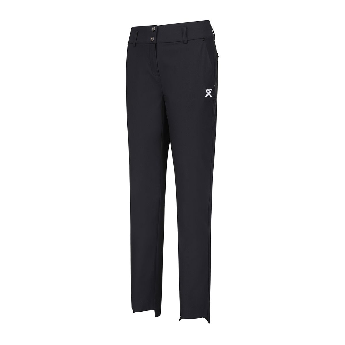어뉴골프(ANEW GOLF) WOMEN WAIST BANDING LONG PANTS_BK