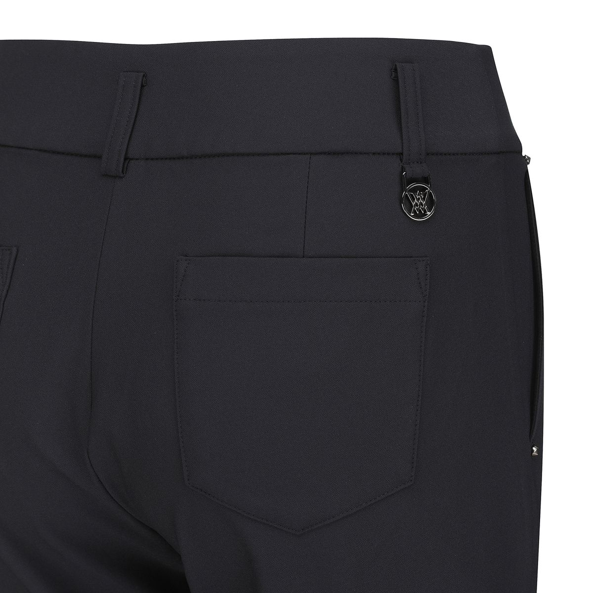 어뉴골프(ANEW GOLF) WOMEN WAIST BANDING LONG PANTS_BK