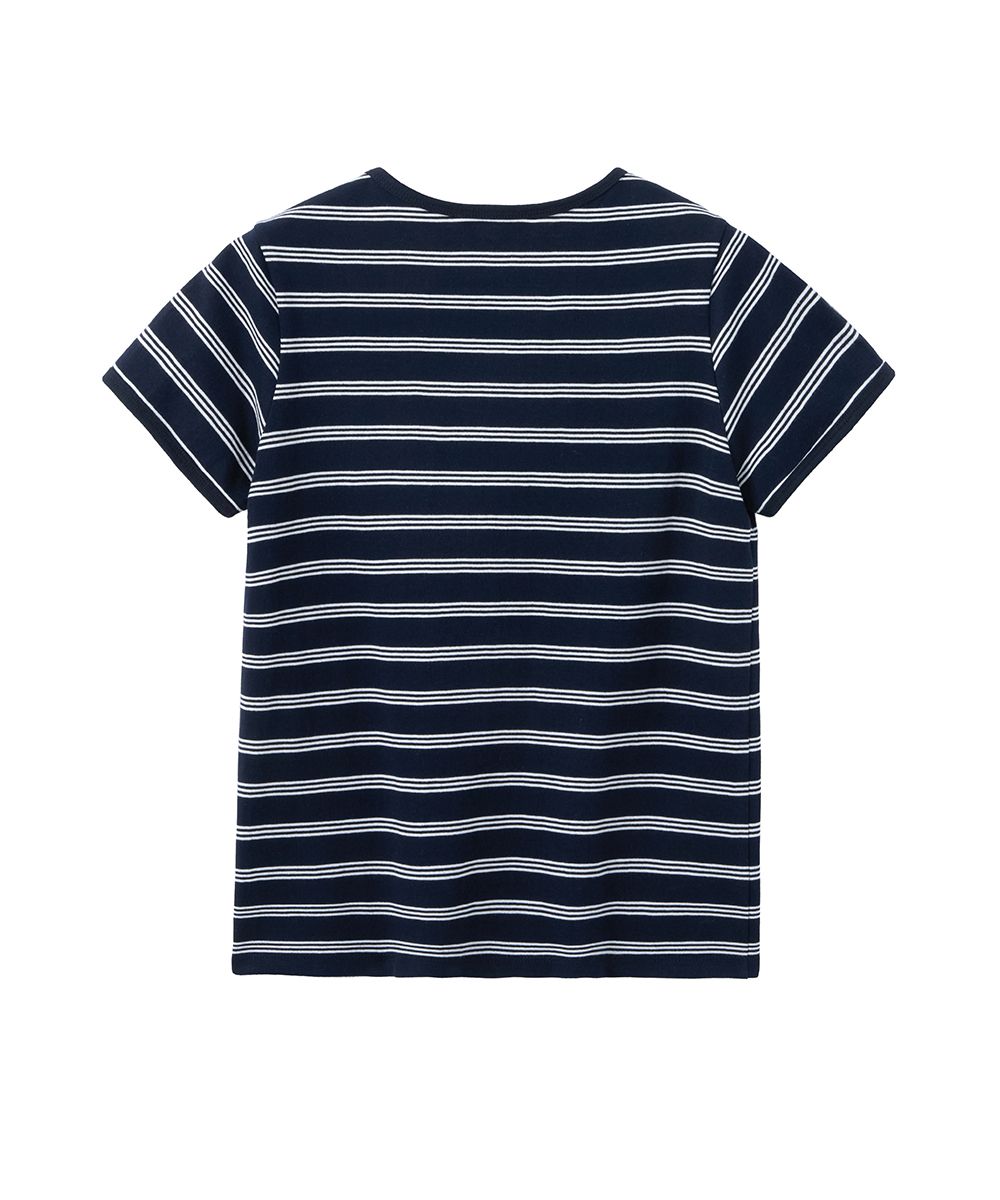 MOONSUN☆UNISEX, Marine Stripe Ringer T MUSINSA公式 | MOONSUN UNISEX Marine Stripe Ringer T [Marine