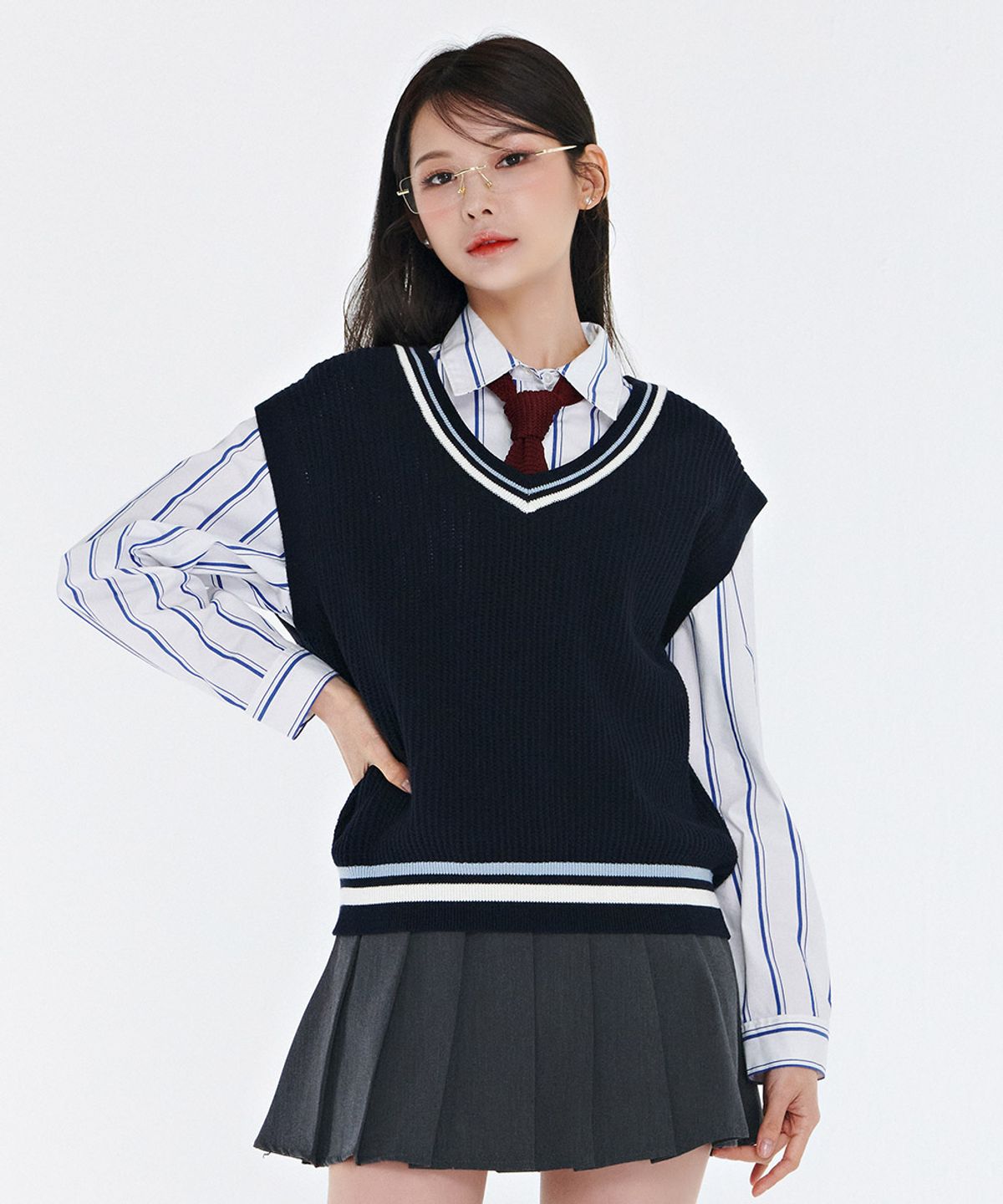 체이스컬트(CHASECULT) 여성 크리켓 베스트-CARG7362B04