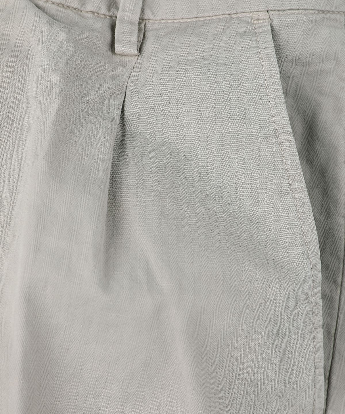 빠니깔레(PANICALE) 리넨 블렌드 밴딩 팬츠 [그레이]